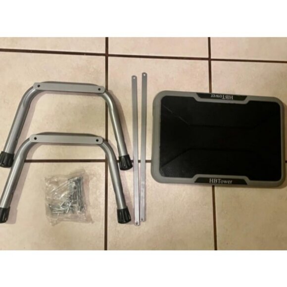 Step Stool, HBTower Step Stools for Adults Kids with Non-Slip Rubber Feet - Picture 3 of 3